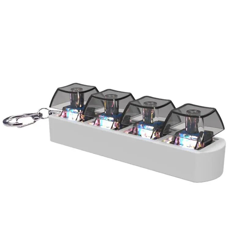 Keyboard Key Toy Party Stress Relief DIY Fidget Button Keycap Fidget Keychain Keyboard Keychain Toys Finger Keyboard Caps Toy - Gaming Factory Neu